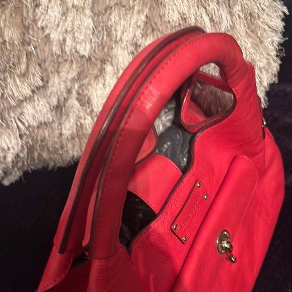 Kate Spade Red Leather Shoulder Bag - Picture 8 of 10